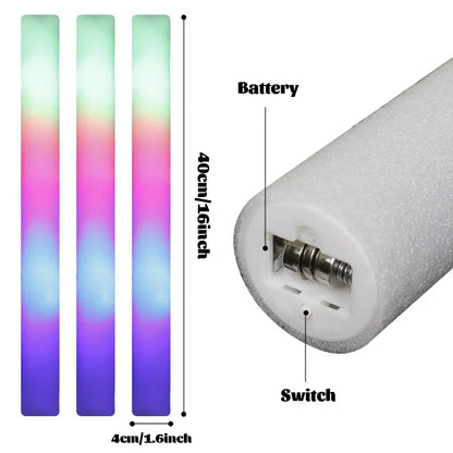 Foam LED Stick "FiestaGlow"