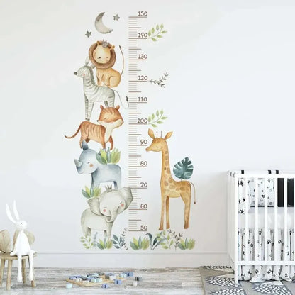 Funny African Animals Wall Sticker